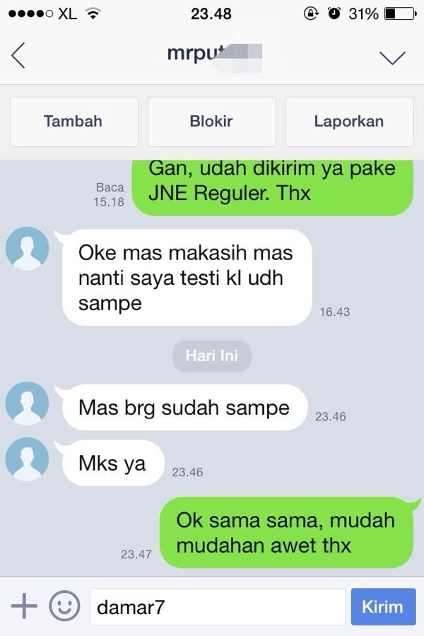 &#91;OFFICIAL&#93; Testimonial &amp; Proof ID : damar7