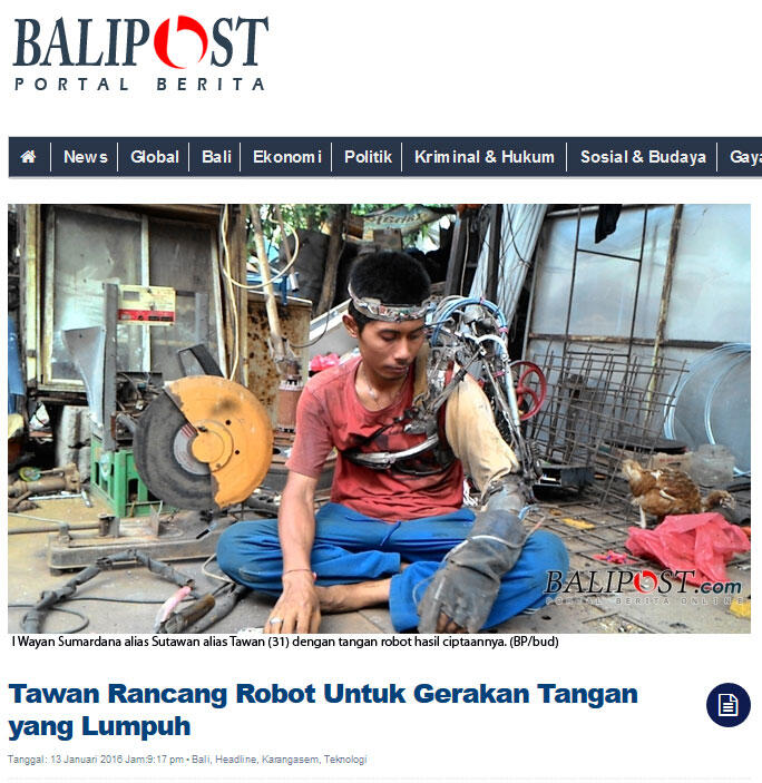 &quot;ROPI&quot; Robot Pintar #karyaanakmerahputih 