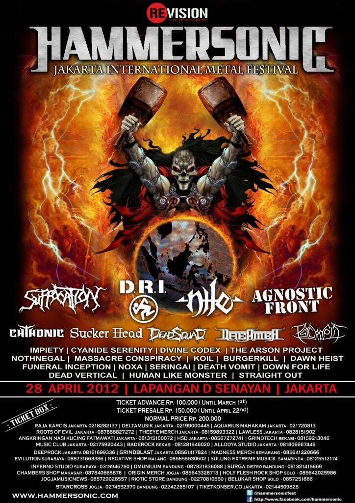 HAMMERSONIC 2016 SIAP DIGELAR