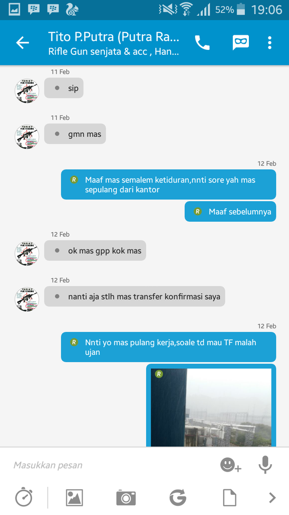Mohon Bantuannya Kaskuser,Penipuan an Tito Pradana Putra