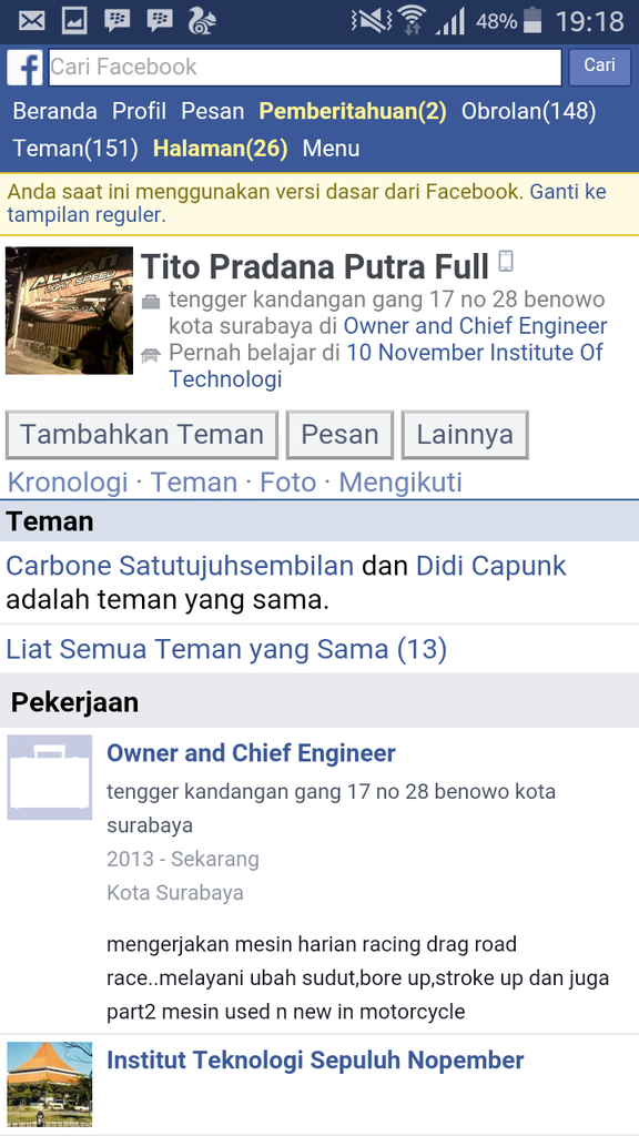 Mohon Bantuannya Kaskuser,Penipuan an Tito Pradana Putra