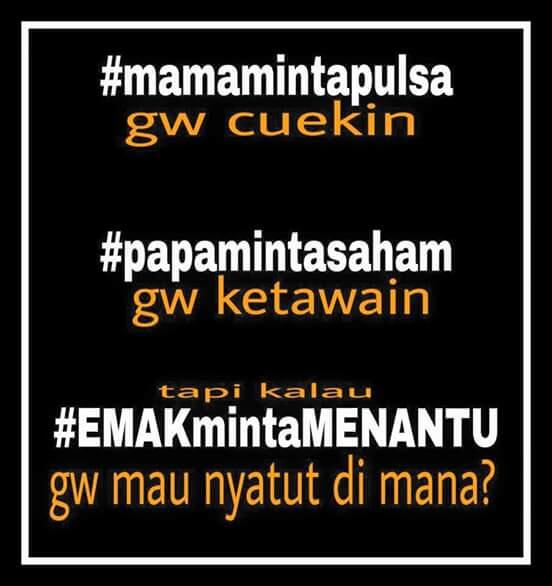 Meme &quot;Minta Cucu&quot; Yang Bikin Ya Gitu Dah