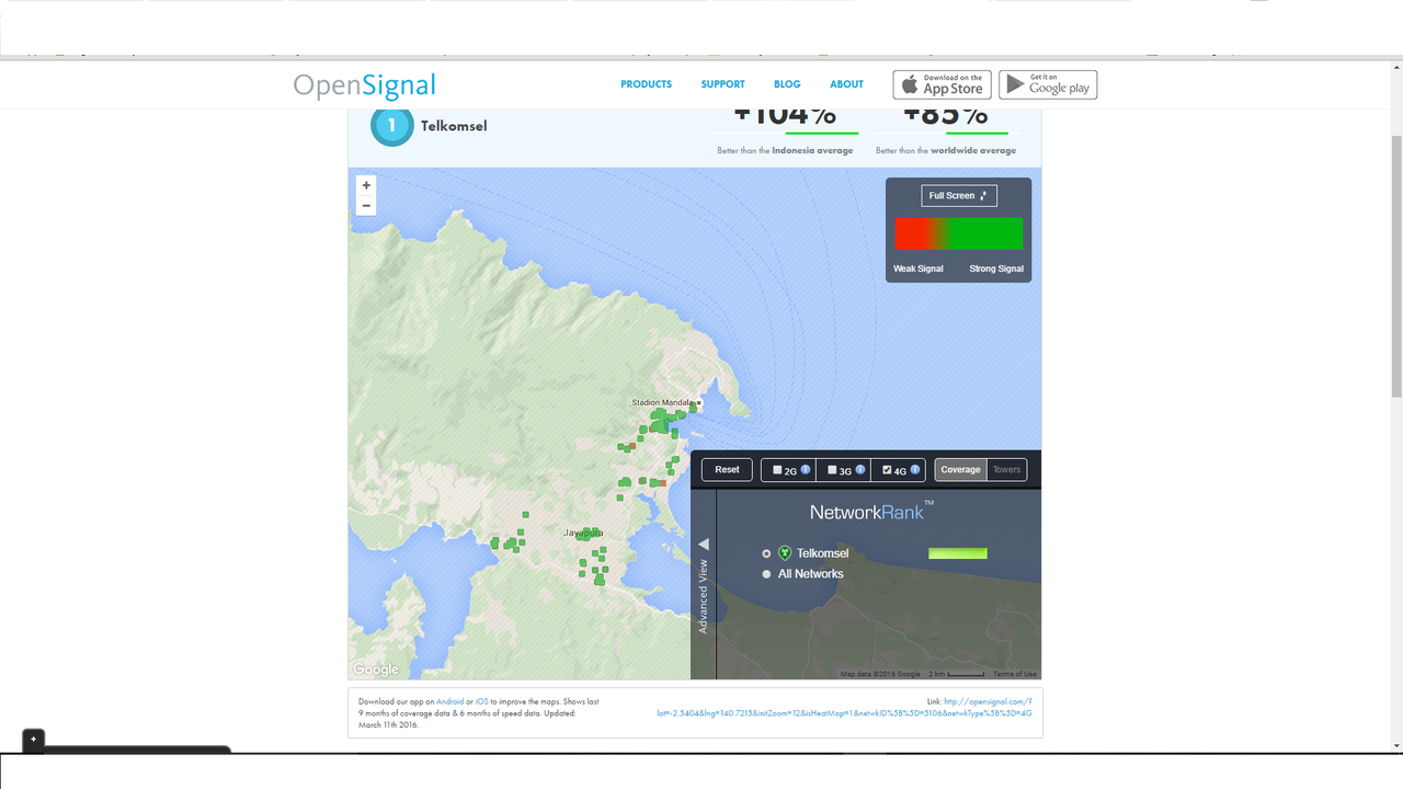 Telkomsel 4G Perluas Layanannya sampai Jayapura