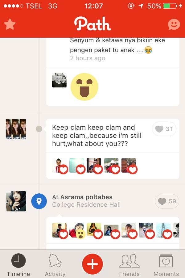 maap kalo salah paham (itu 'Clam' apa 'Calm')