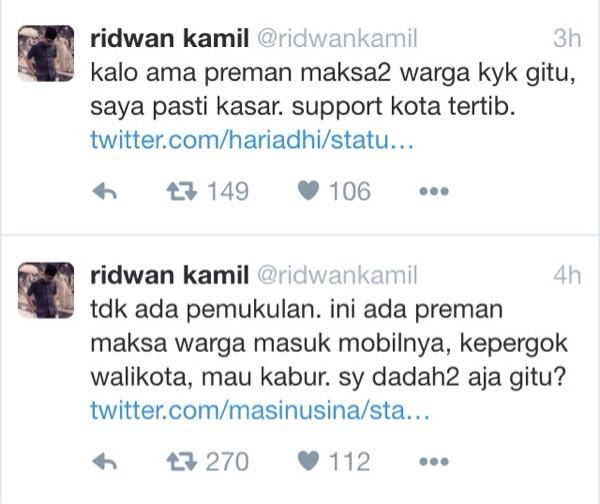 dugaan kekerasan oleh Ridwan Kamil ke supir angkot &#91;masuk gan&#93;