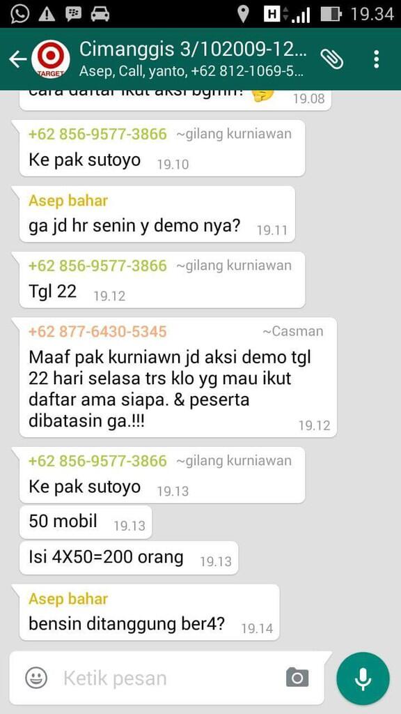 Besok Demo angkutan umum. Hati hati swiping gan !!