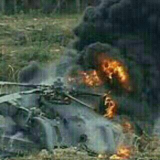 Dugaan Sementara, Helikopter TNI AD Jatuh Tersambar Petir