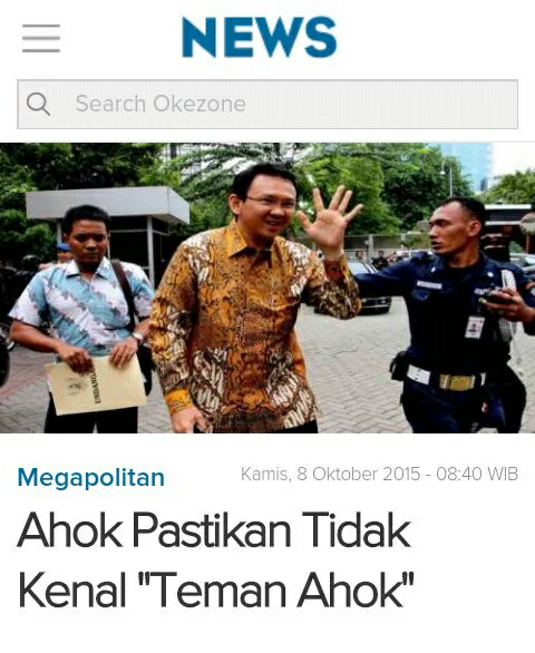Wakil Gubernur DKI Tak Setuju Teman "KOKO" Gunakan Aset Pemprov untuk Markas