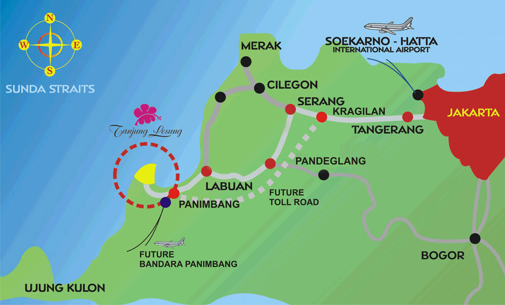 Indahnya Pantai Tanjung Lesung, Banten