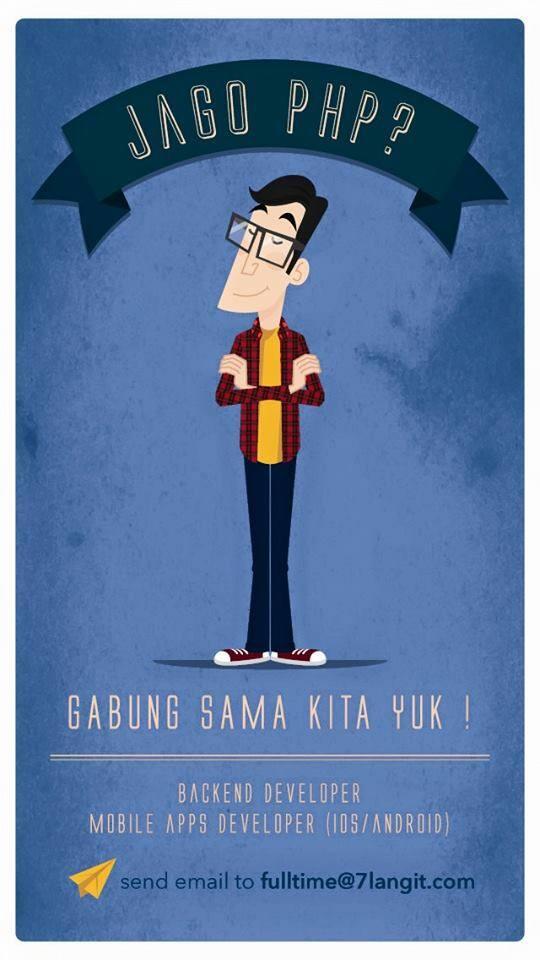 Android Developer, Backend dan Account Executive