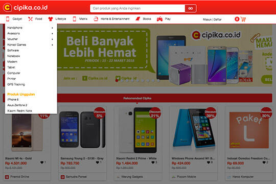 Dapatkan Voucher Rp. 100 ribu Cuma Dengan Registrasi di Cipika.co.id