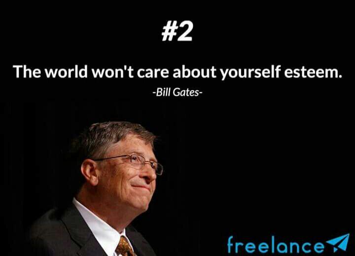 kata2 om Bill Gates nih gan/sis, lumayan menginspirasi