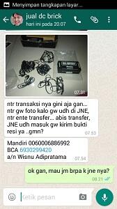 Harga Diri Wisnu Adipratama (Penipu) cuma seharga Adaptor Power Supply