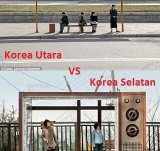 korea utara vs korea selatan (beberapa perbedaan yg sangat mencolok)