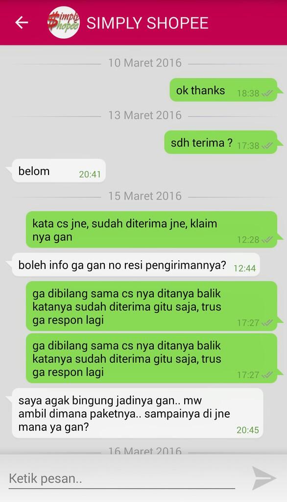 pelayanan jne medan layaknya maling