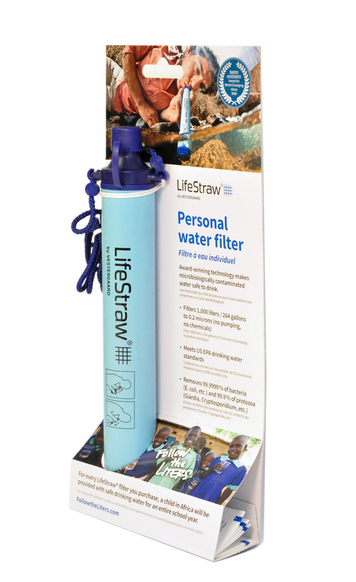 Filter Air Minum Outdoor sport n Traveling - LifeStraw by Vestergaard