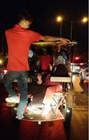 Delman Jadi Pilihan Orang Pulang Kantor di Tebet Dampak Mogok Masal