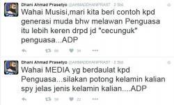 Di Twitter, Ahmad Dhani sebut-sebut potong kelamin dan musisi "cecunguk" penguasa