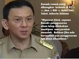 Warga Tempati Aset Negara Pasti Digusur! TemanAhok?