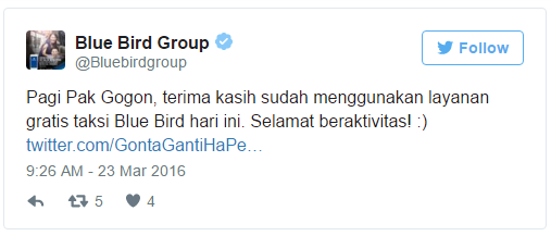 Bahagia Argo Taksi Rp 237.000 Gratis, tetapi Ramai Tagar #PercumaGratis