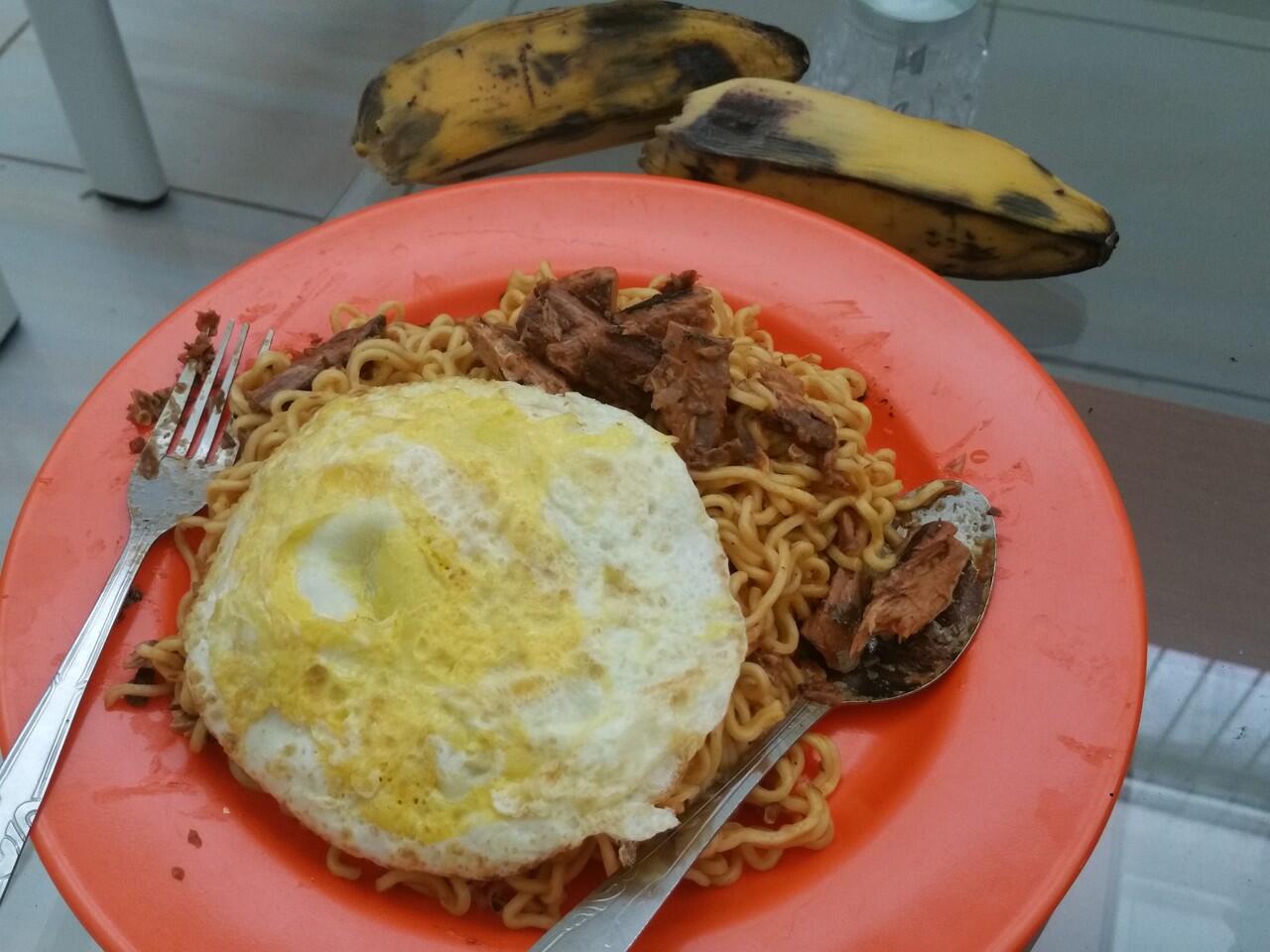 Mie Goreng Enak, Sehat, Mudah, Murah alas Anak Kos (NO SALT/MSG gann)