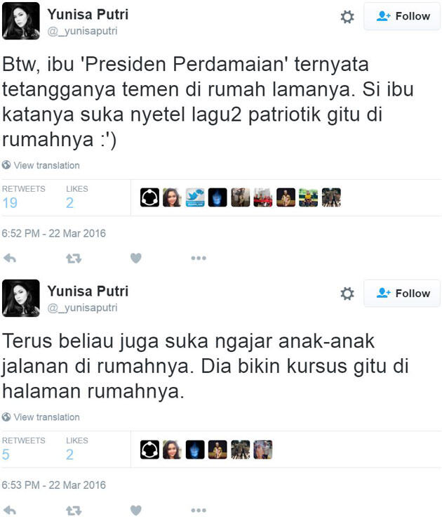 'Presiden Perdamaian' Nyentrik Yang Sering Muncul Di Saat Demo