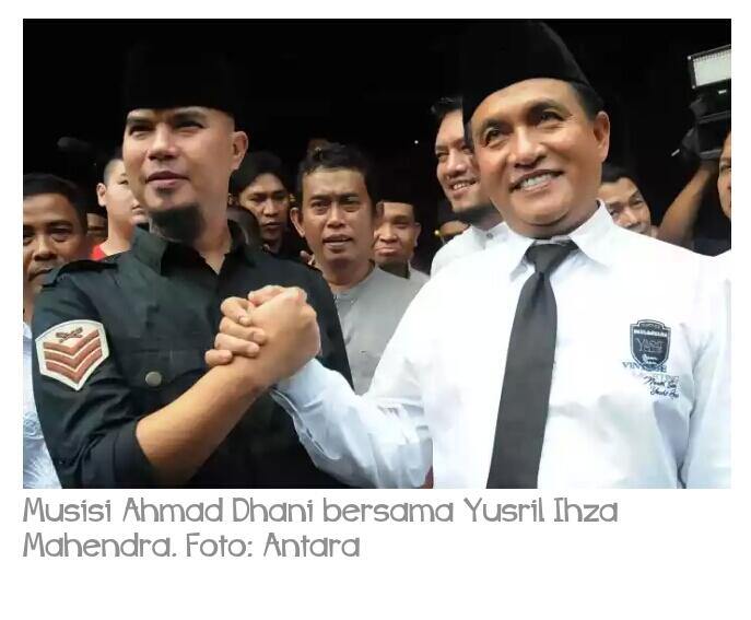 Dhani: Partai Islam Dukung Ahok, Menjual Iman!