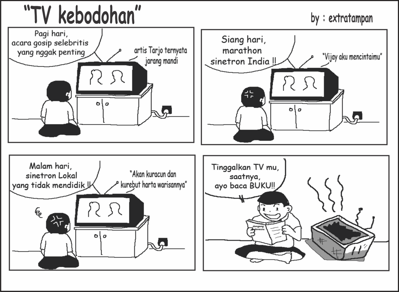 Komik aneh yang tidak lucu, tapi setidaknya yang bikin Tampan 