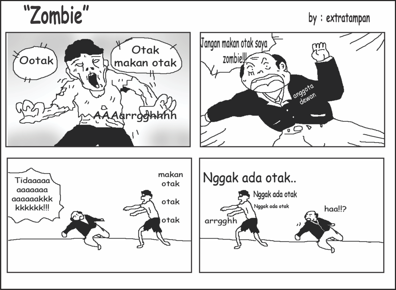 Komik strip absurd bikinan ane gan...masuk..update tiap hari 