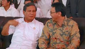 Jejak-Jejak Kemesraan Pak Prabowo Subianto dan Pak Ahok.