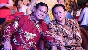 Jejak-Jejak Kemesraan Pak Prabowo Subianto dan Pak Ahok.