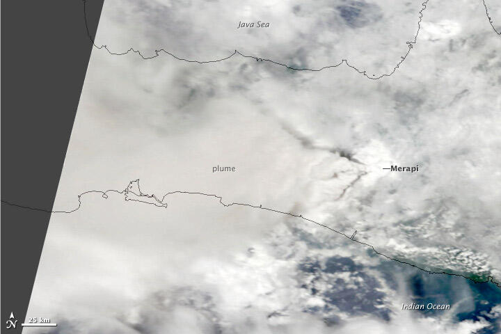 Foto Indonesia Oleh NASA Dari Astronot di Stasiun Luar Angkasa Internasional Gan