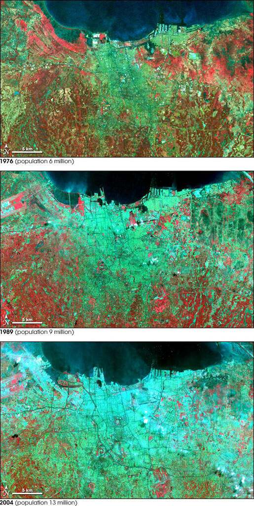 Foto Indonesia Oleh NASA Dari Astronot di Stasiun Luar Angkasa Internasional Gan