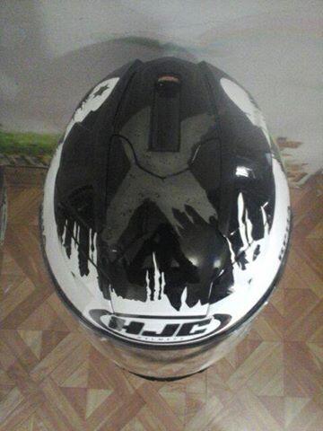 Terjual Jasa  repaint cat  Helm Body Motor  bebek vespa 