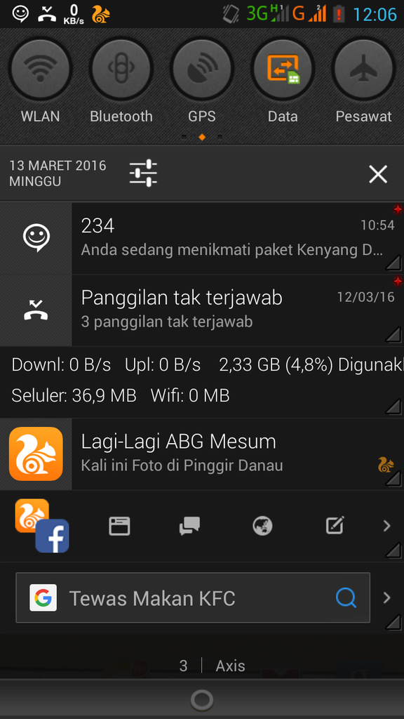 UC browser, Kenapa Kau Jadi Seperti Ini?