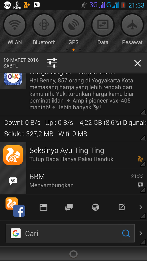 UC browser, Kenapa Kau Jadi Seperti Ini?