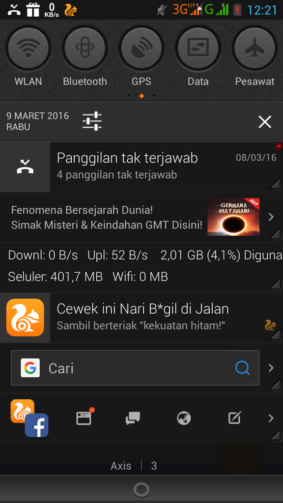 UC browser, Kenapa Kau Jadi Seperti Ini?