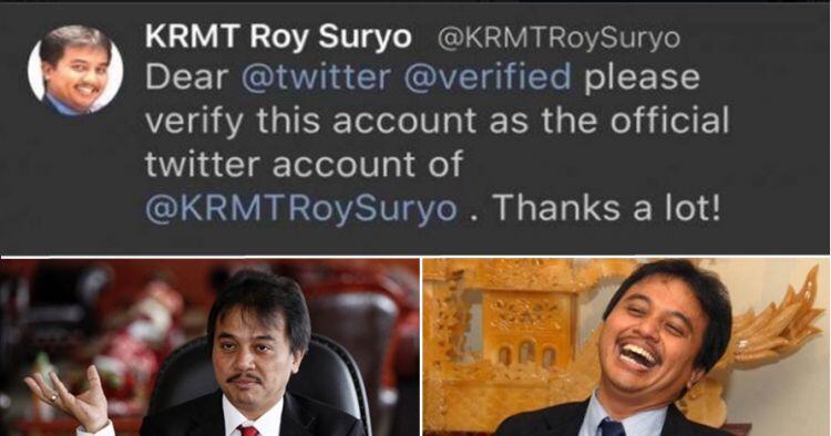 Minta akun twitternya diverifikasi, Roy Suryo jadi bahan ejekan netizen