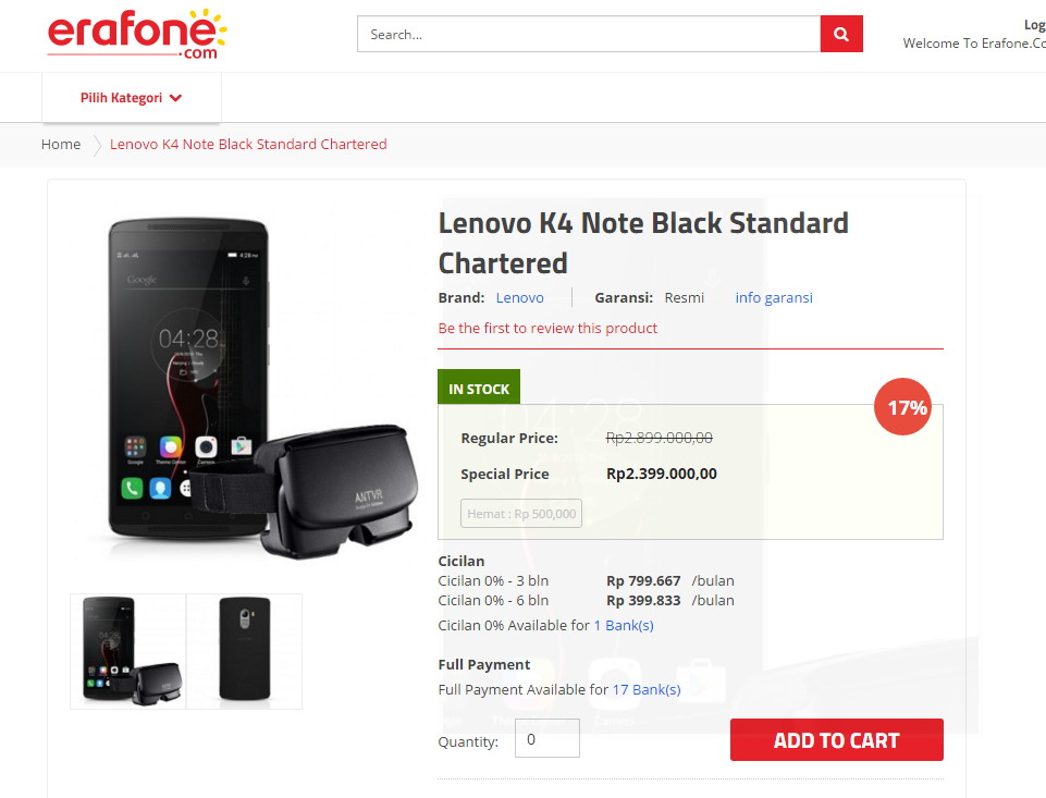 &#91;PROMO GADGET&#93; Pre-Order Lenovo Vibe K4 Note + TheaterMax!