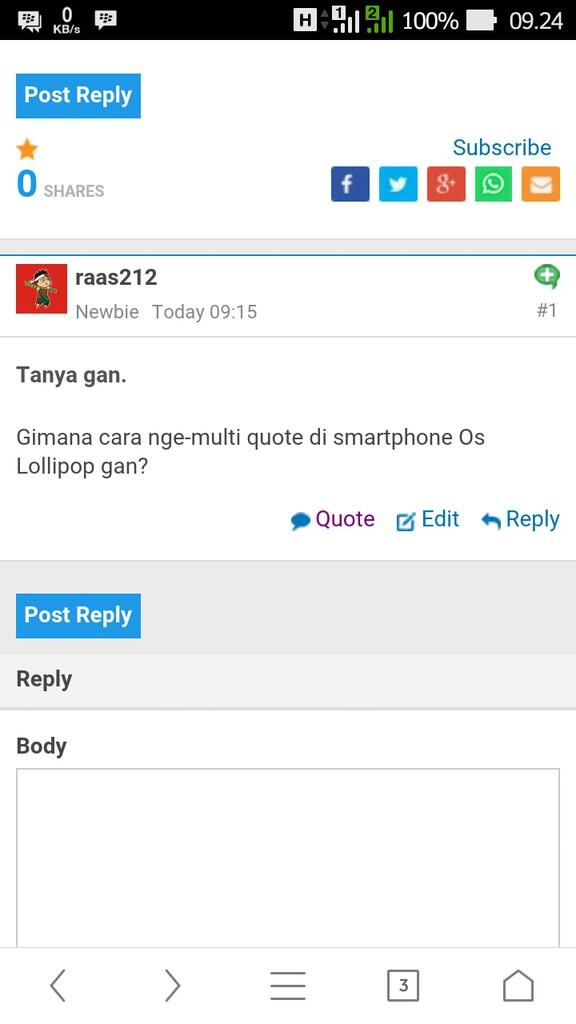Tanya gan.