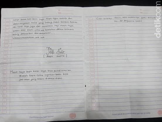 Surat untuk Presiden Jokowi dari Siswi SMP, Membuat Risma Berkaca-kaca
