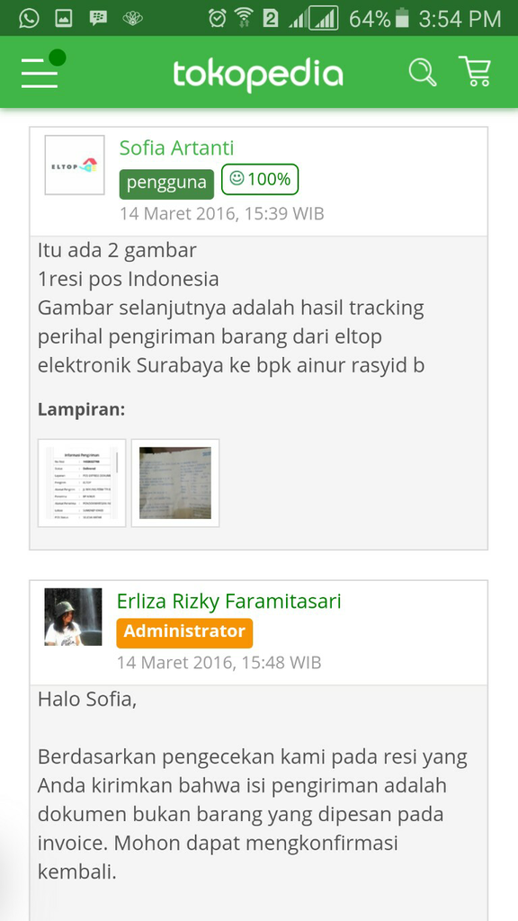 Dana Ditahan TOKOPEDIA