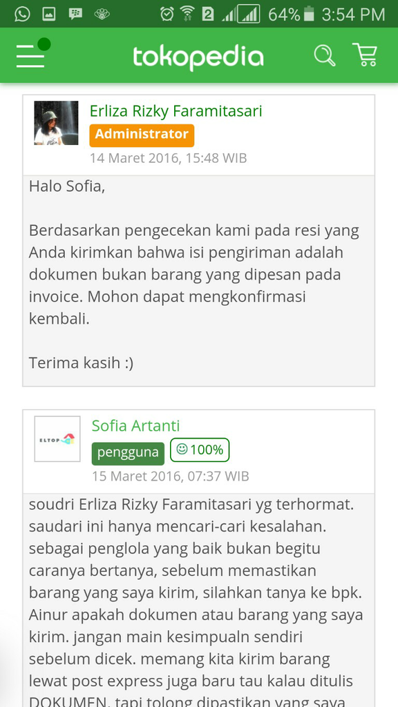 Dana Ditahan TOKOPEDIA