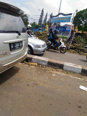 Bandung Bencana Angin Ribut