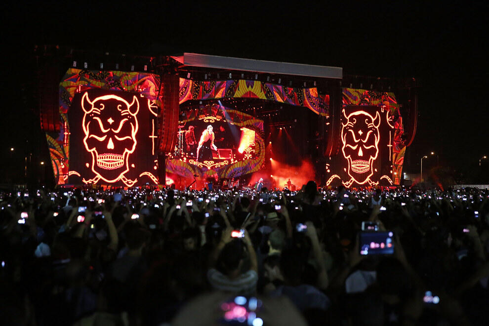 Foto-foto Malam Bersejarah, Konser &quot;The Rolling Stones&quot; di Havana, Kuba