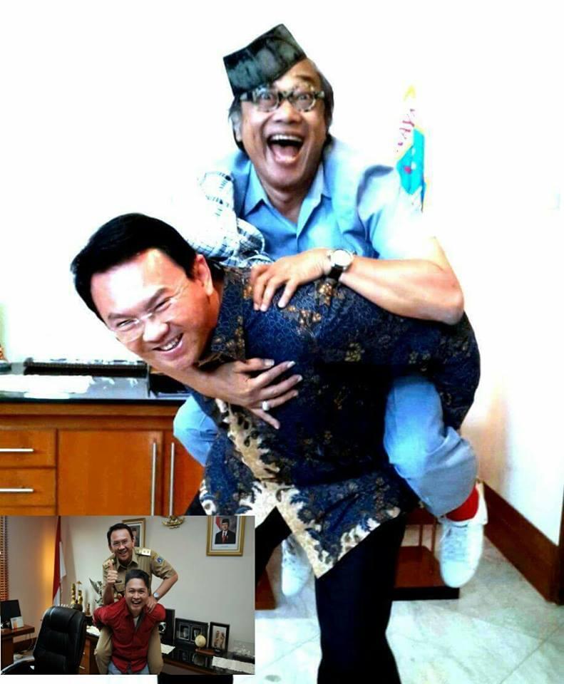 woy fans ahok masup lu, liat eni foto2 nye