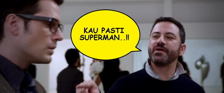 Parodi film Batman v Superman ala komedian Jimmy Kimmel yang bikin ngakak