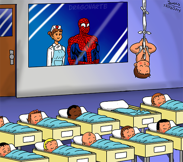 Kumpulan Comic Strip Superhero, Lucu Abis!