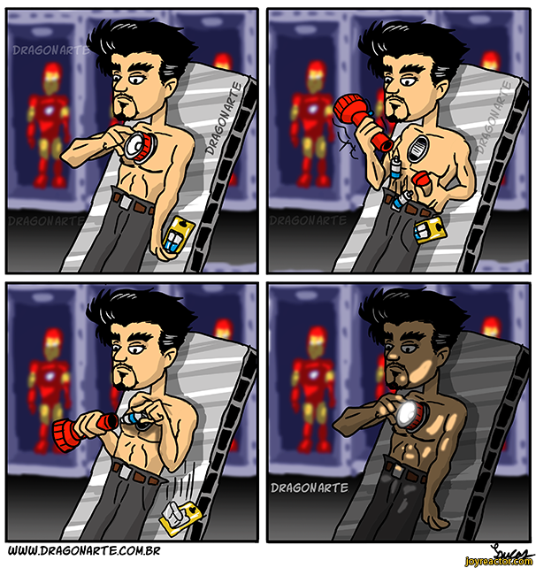 Kumpulan Comic Strip Superhero, Lucu Abis!