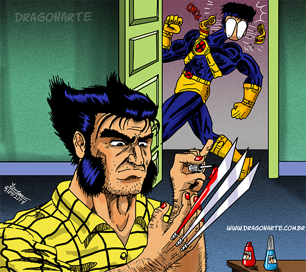 Kumpulan Comic Strip Superhero, Lucu Abis!